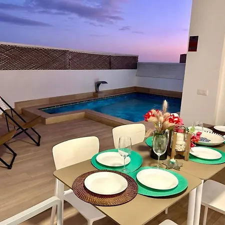 Daire Lilias - Private Heatable Pool, Bbq, Free Wifi *