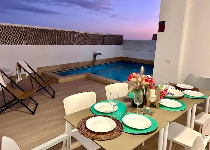 公寓 Lilias - Private Heatable Pool, Bbq, Free Wifi *